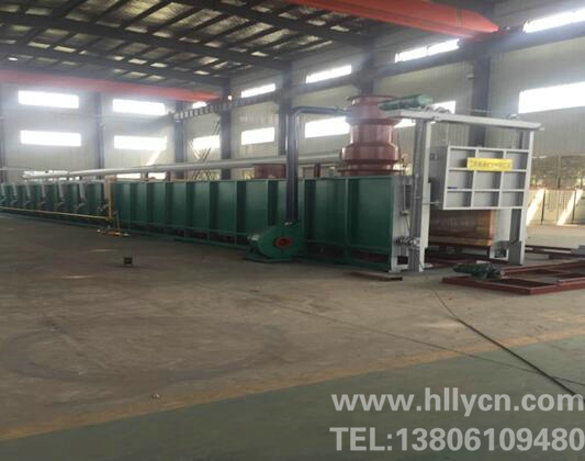 中國重汽集團(tuán)天然氣模殼焙燒爐